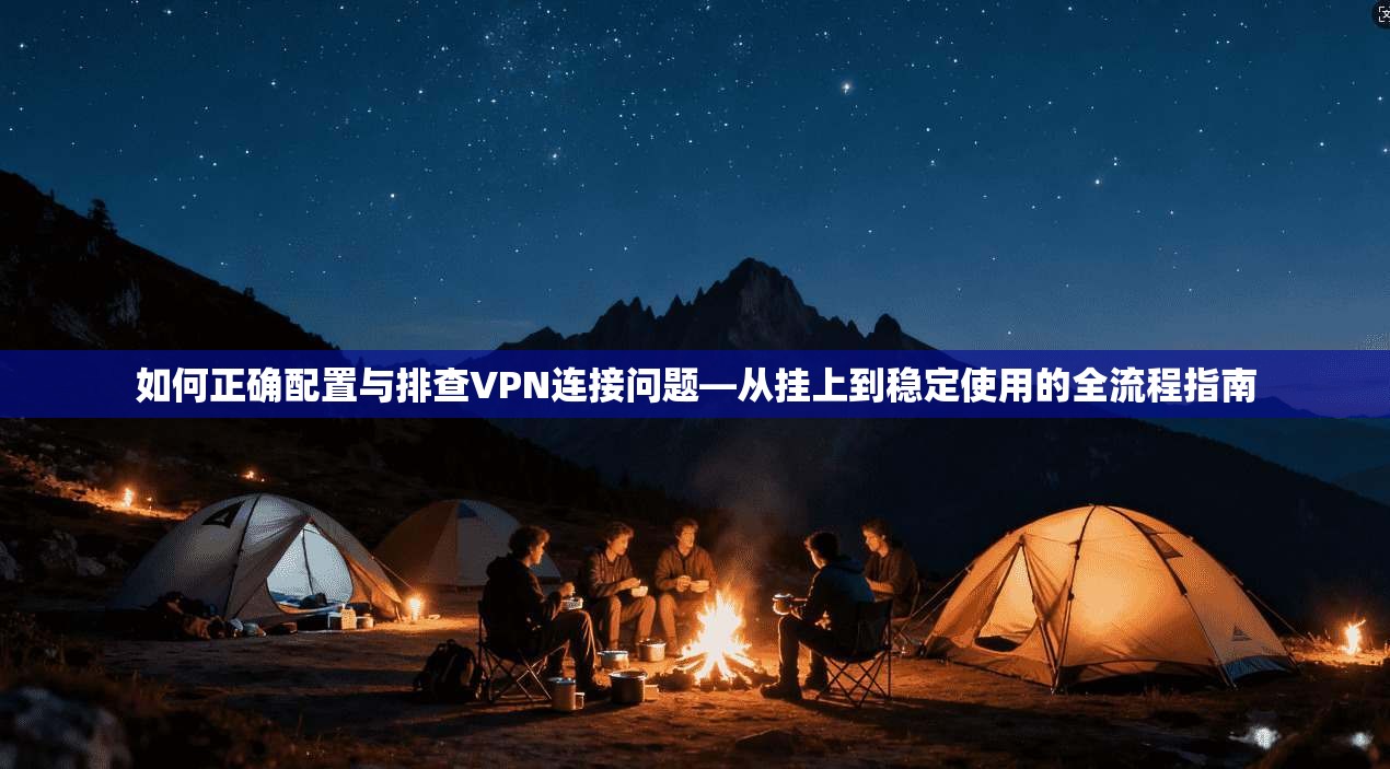 如何正确配置与排查VPN连接问题—从挂上到稳定使用的全流程指南