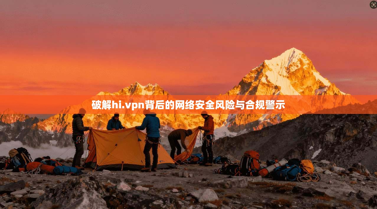 破解hi.vpn背后的网络安全风险与合规警示 破解hi.vpn背后的网络安全风险与合规警示