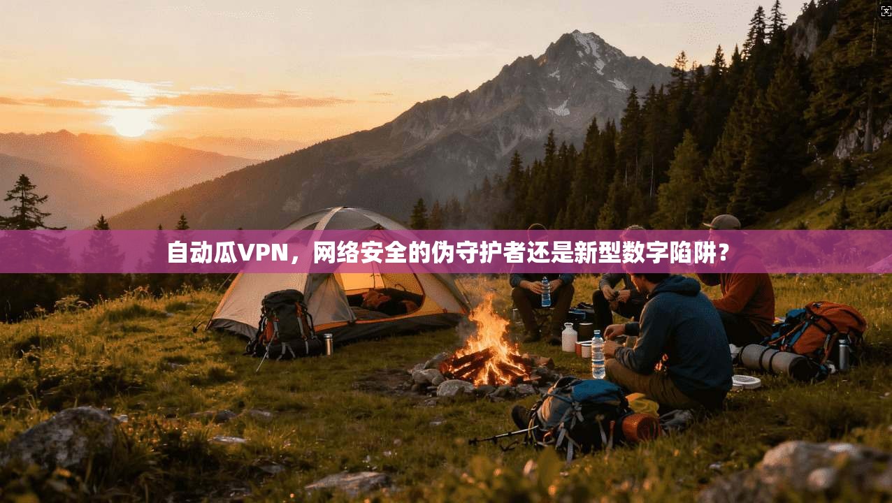 自动瓜VPN,网络安全的伪守护者还是新型数字陷阱?