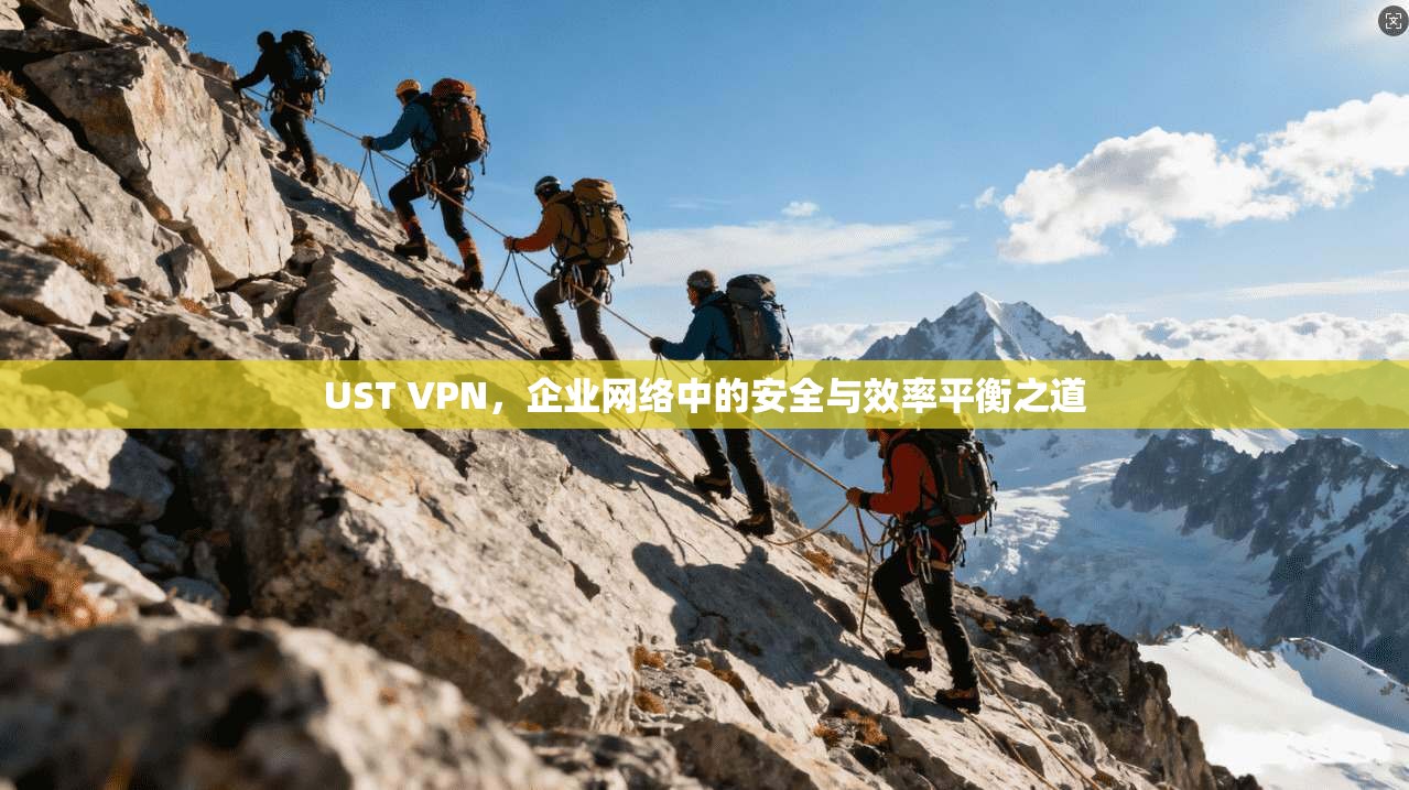 UST VPN，企业网络中的安全与效率平衡之道