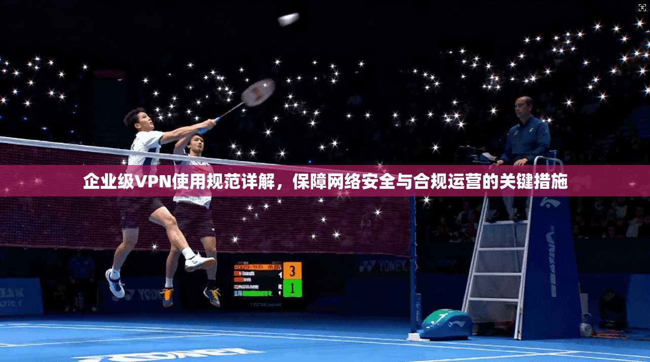 企业级VPN使用规范详解,保障网络安全与合规运营的关键措施