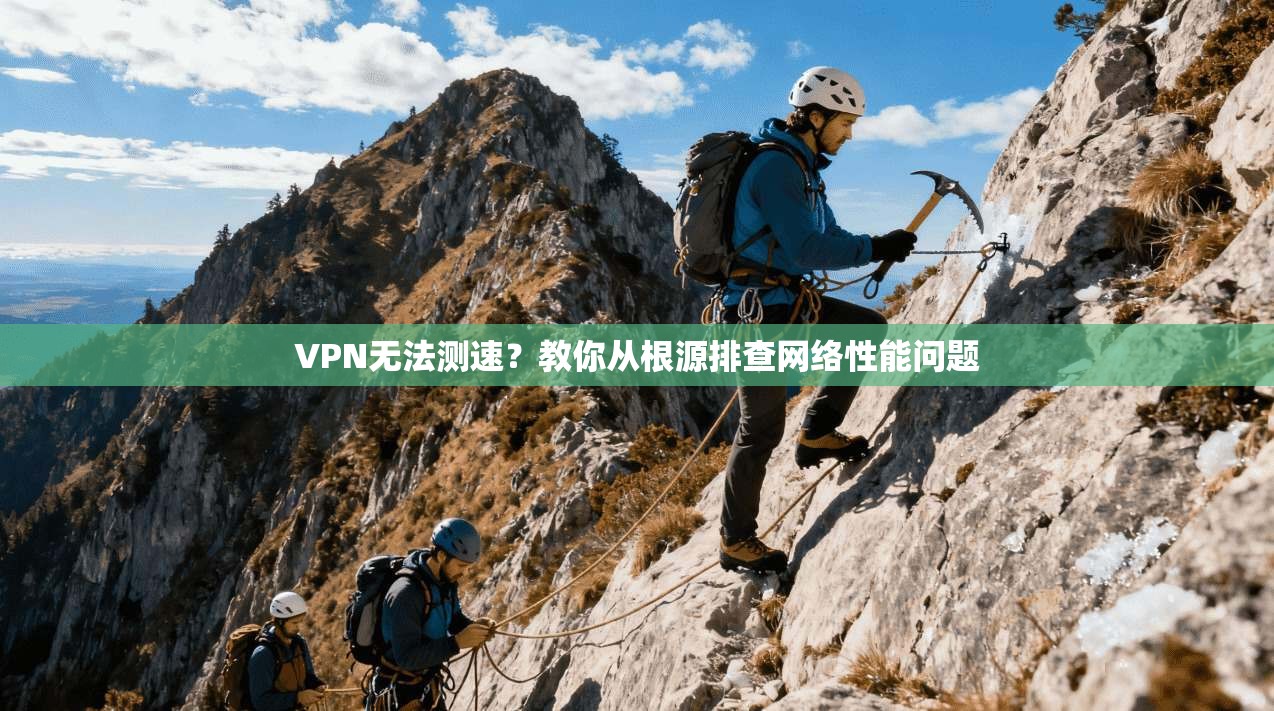 VPN无法测速？教你从根源排查网络性能问题