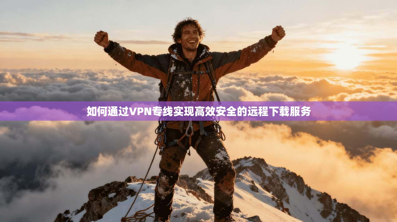 如何通过VPN专线实现高效安全的远程下载服务