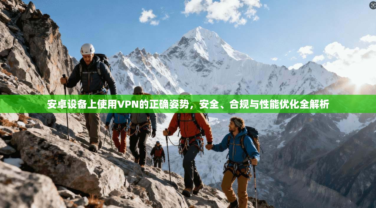 安卓设备上使用VPN的正确姿势，安全、合规与性能优化全解析