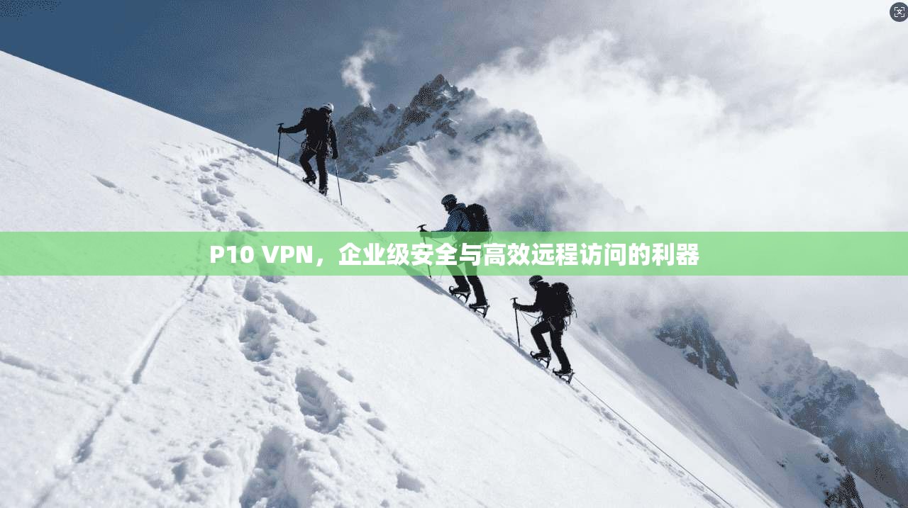 P10 VPN，企业级安全与高效远程访问的利器
