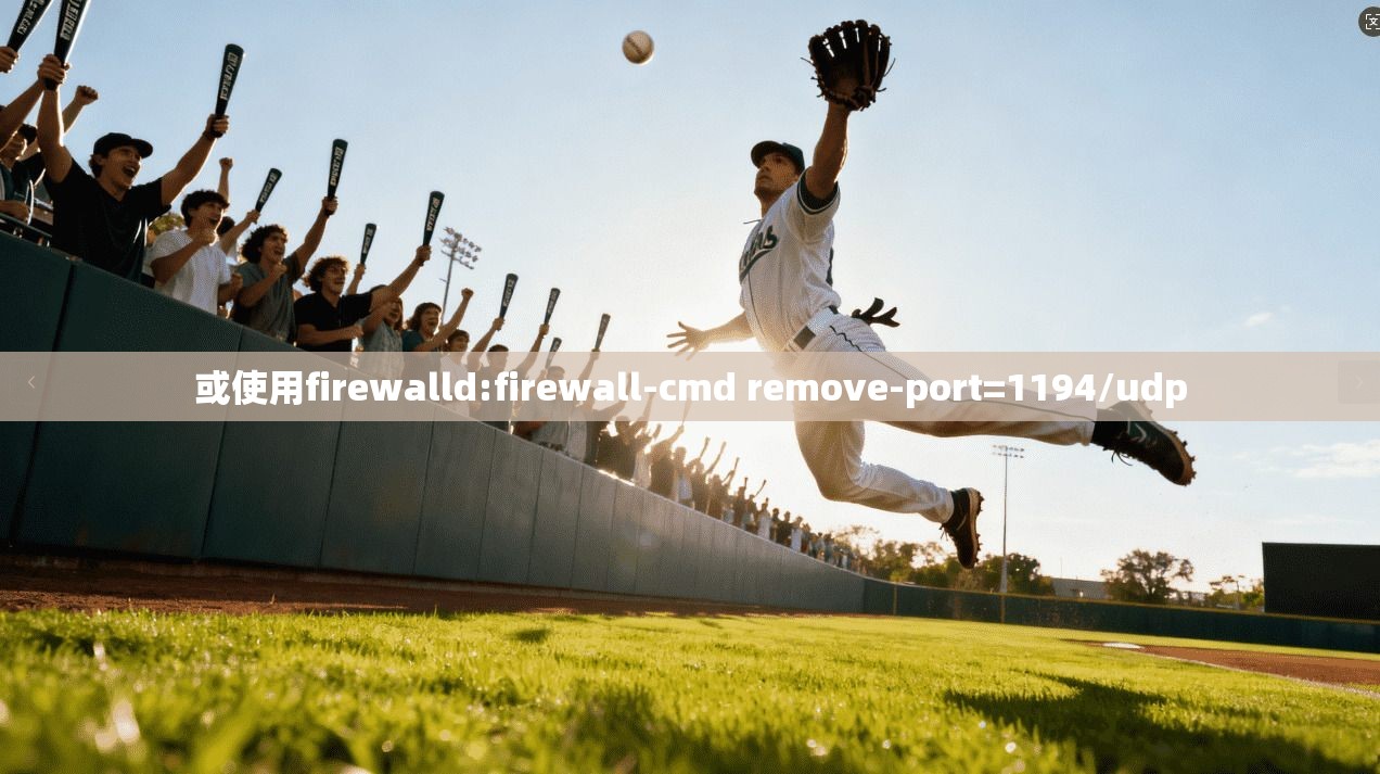 或使用firewalld:firewall-cmd remove-port=1194/udp