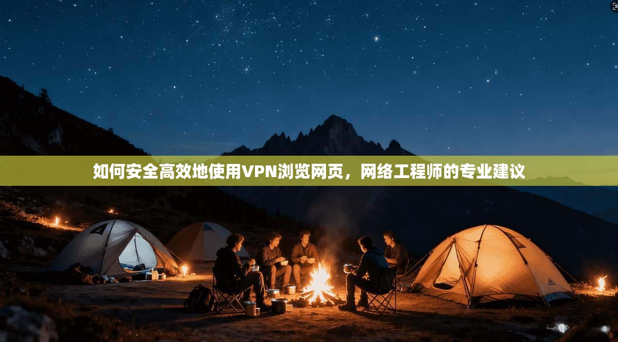 如何安全高效地使用VPN浏览网页，网络工程师的专业建议