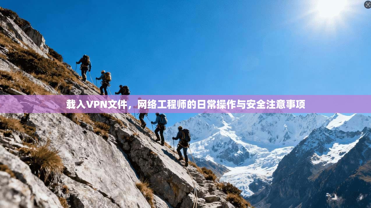 载入VPN文件，网络工程师的日常操作与安全注意事项