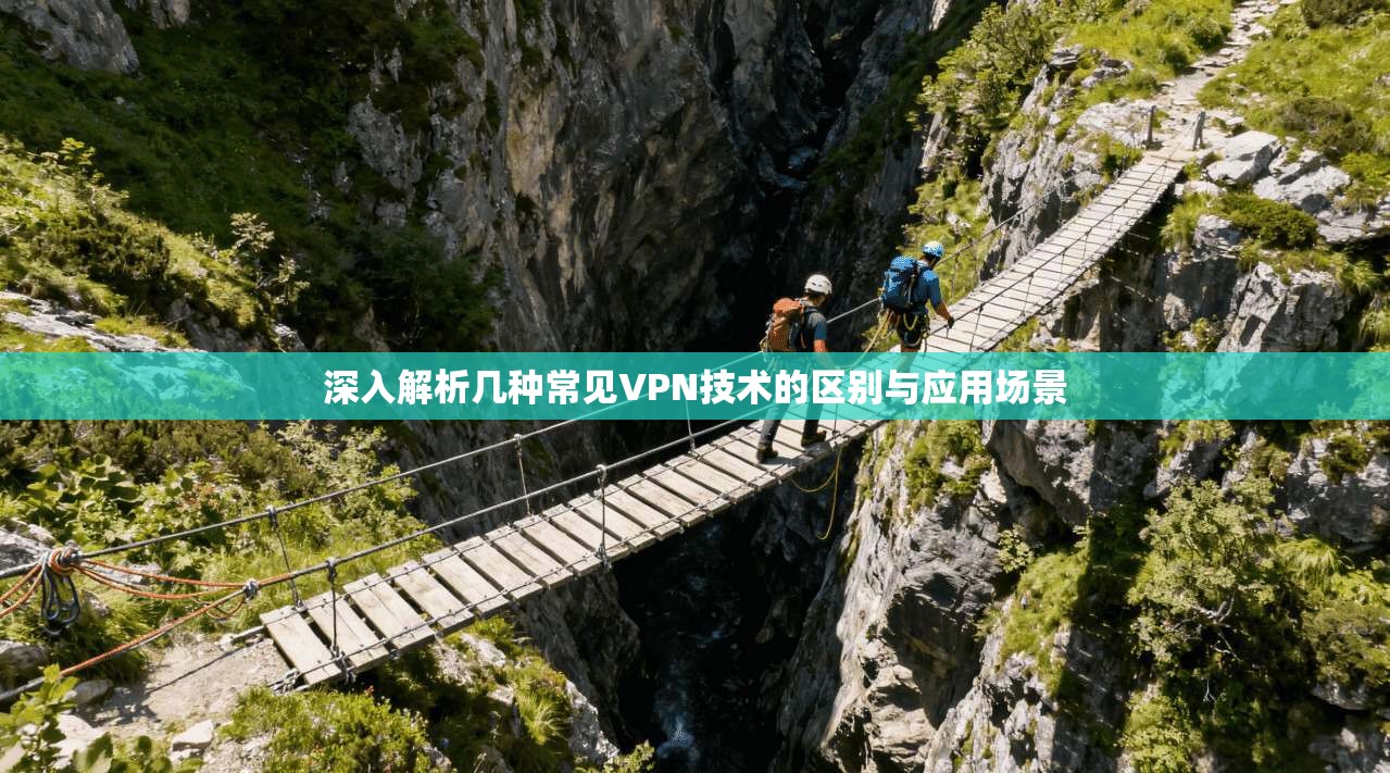 深入解析几种常见VPN技术的区别与应用场景