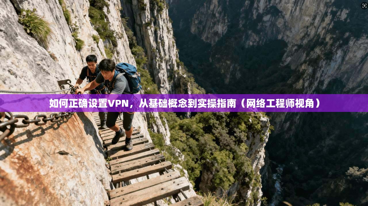 如何正确设置VPN，从基础概念到实操指南（网络工程师视角）