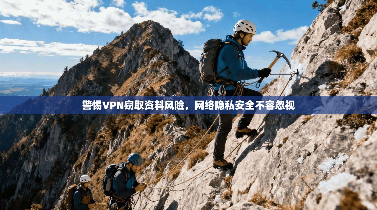警惕VPN窃取资料风险，网络隐私安全不容忽视
