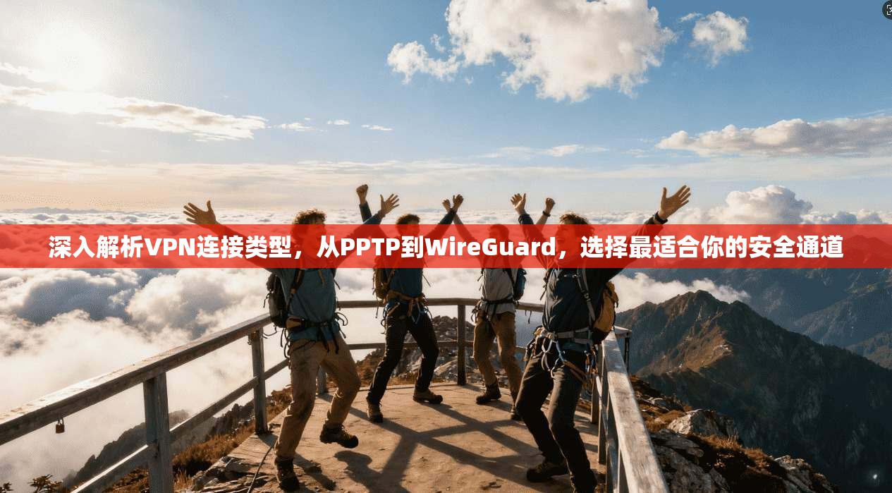 深入解析VPN连接类型，从PPTP到WireGuard，选择最适合你的安全通道