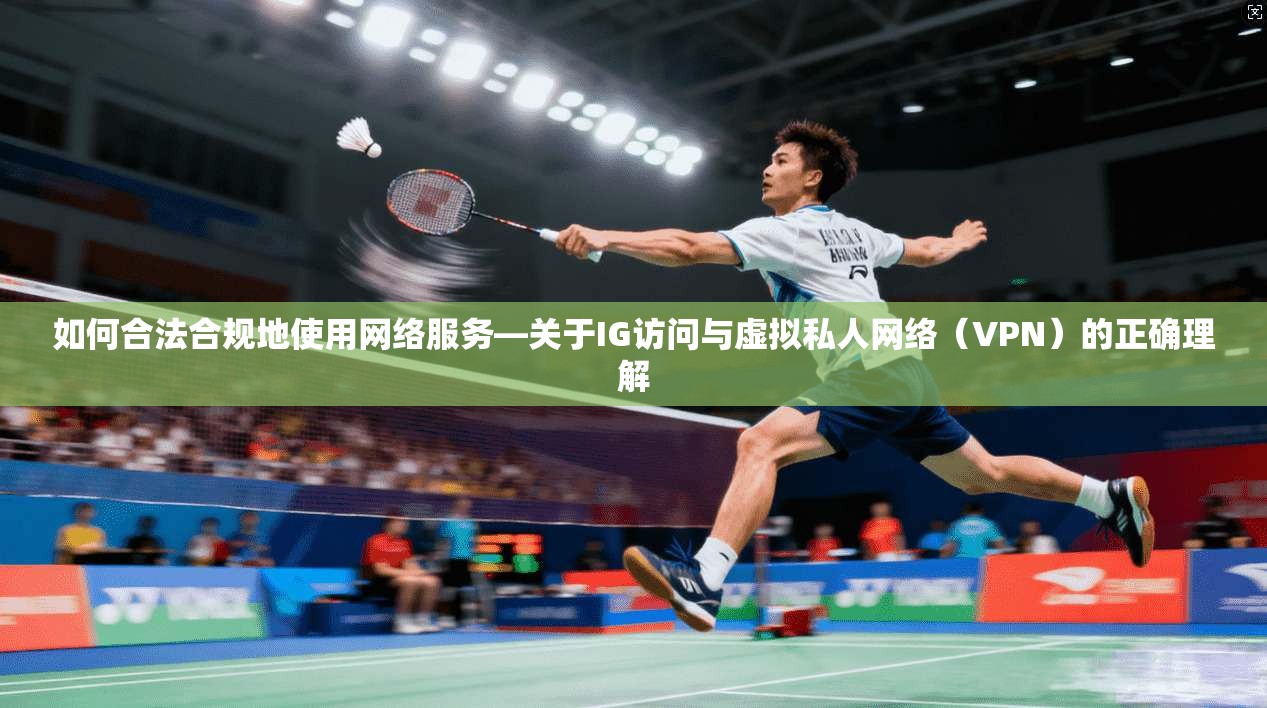 如何合法合规地使用网络服务—关于IG访问与虚拟私人网络（VPN）的正确理解
