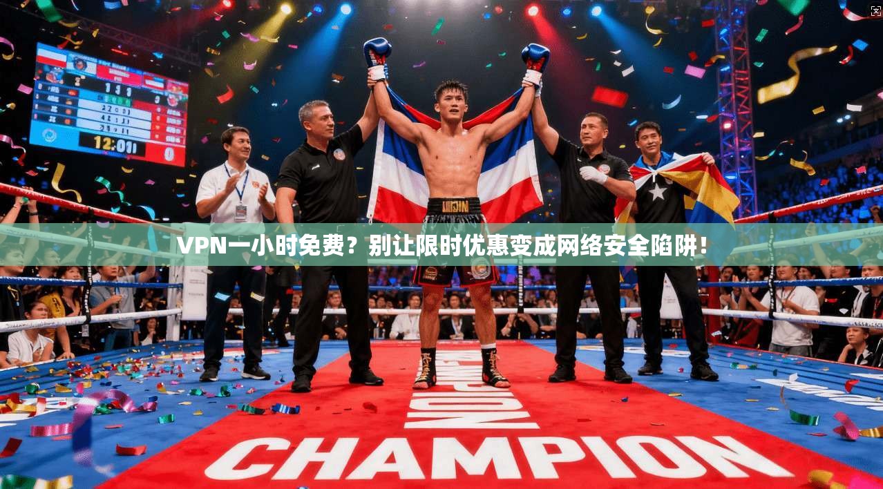 VPN一小时免费？别让限时优惠变成网络安全陷阱！