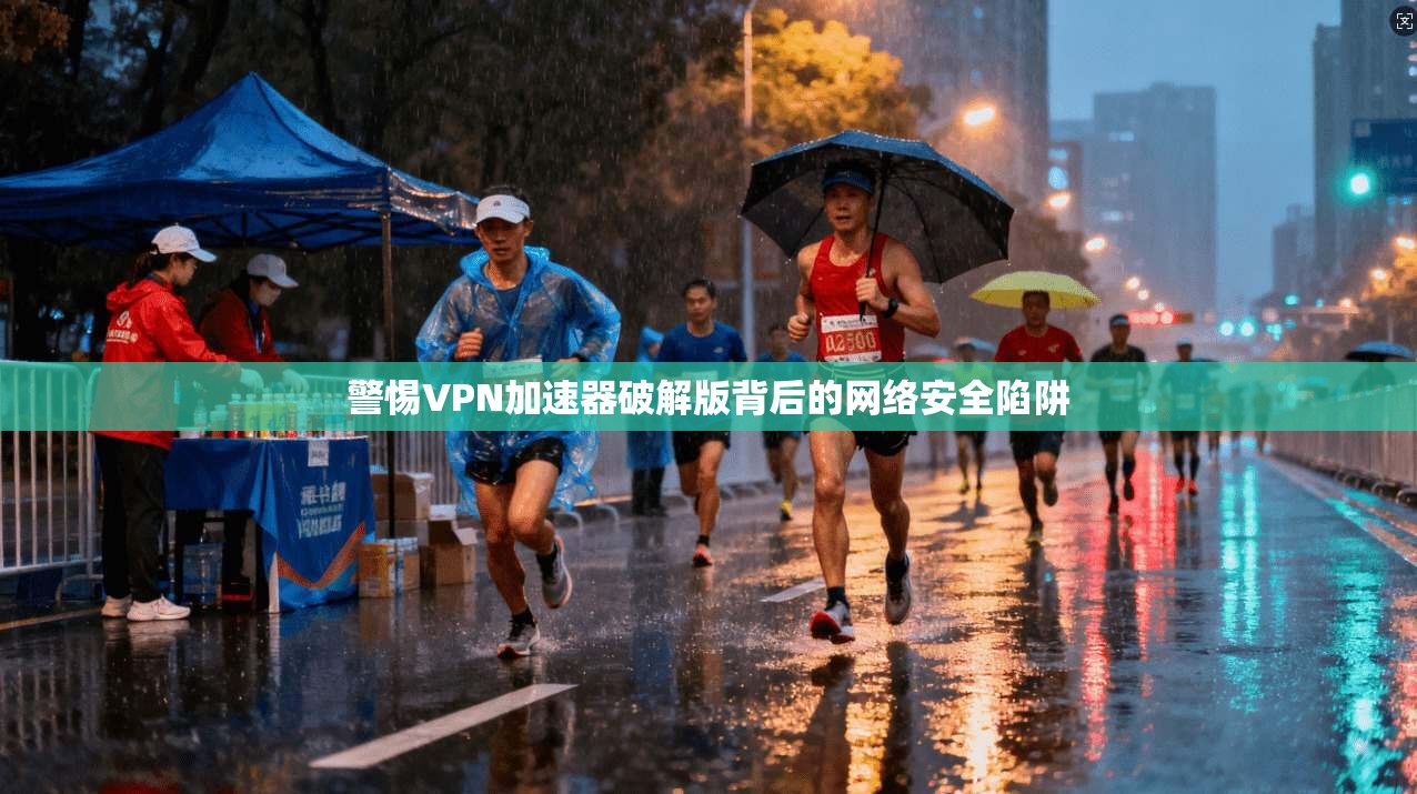 警惕VPN加速器破解版背后的网络安全陷阱