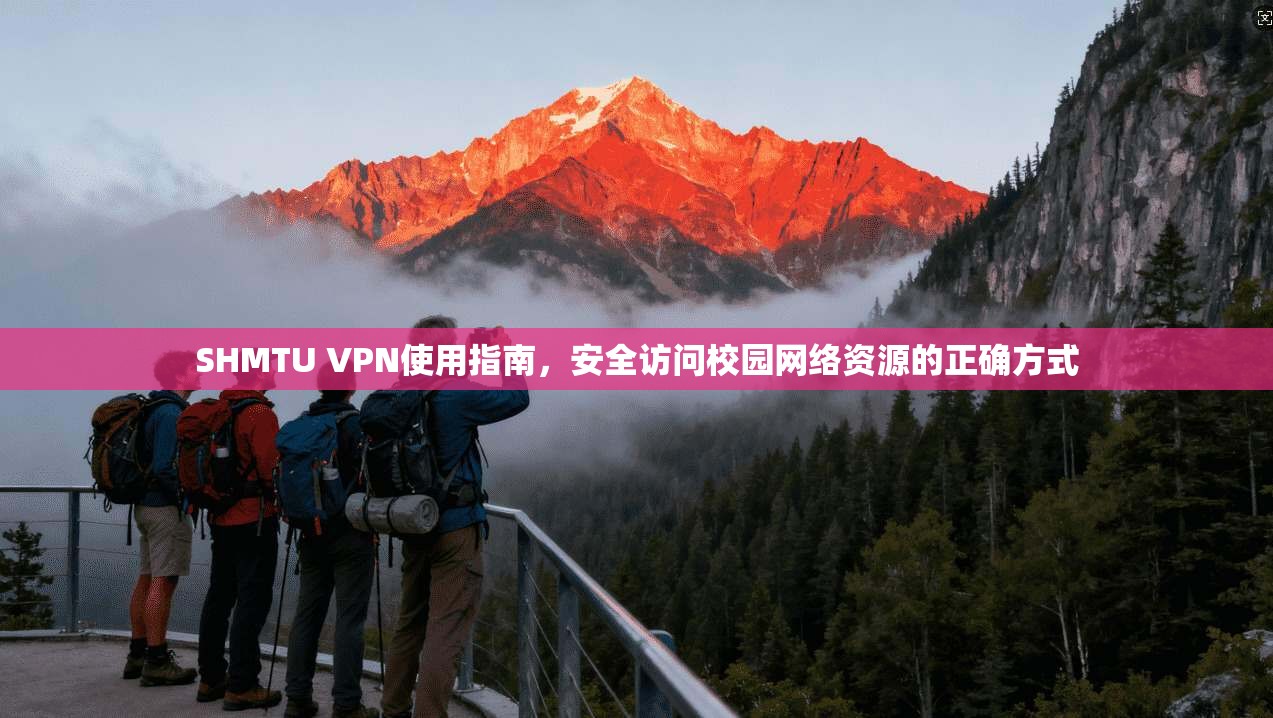 SHMTU VPN使用指南，安全访问校园网络资源的正确方式