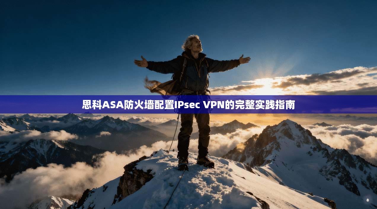 思科ASA防火墙配置IPsec VPN的完整实践指南