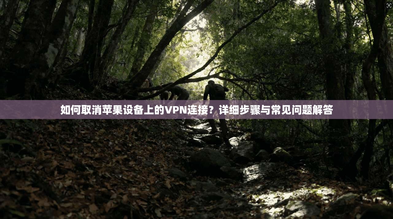 如何取消苹果设备上的VPN连接？详细步骤与常见问题解答