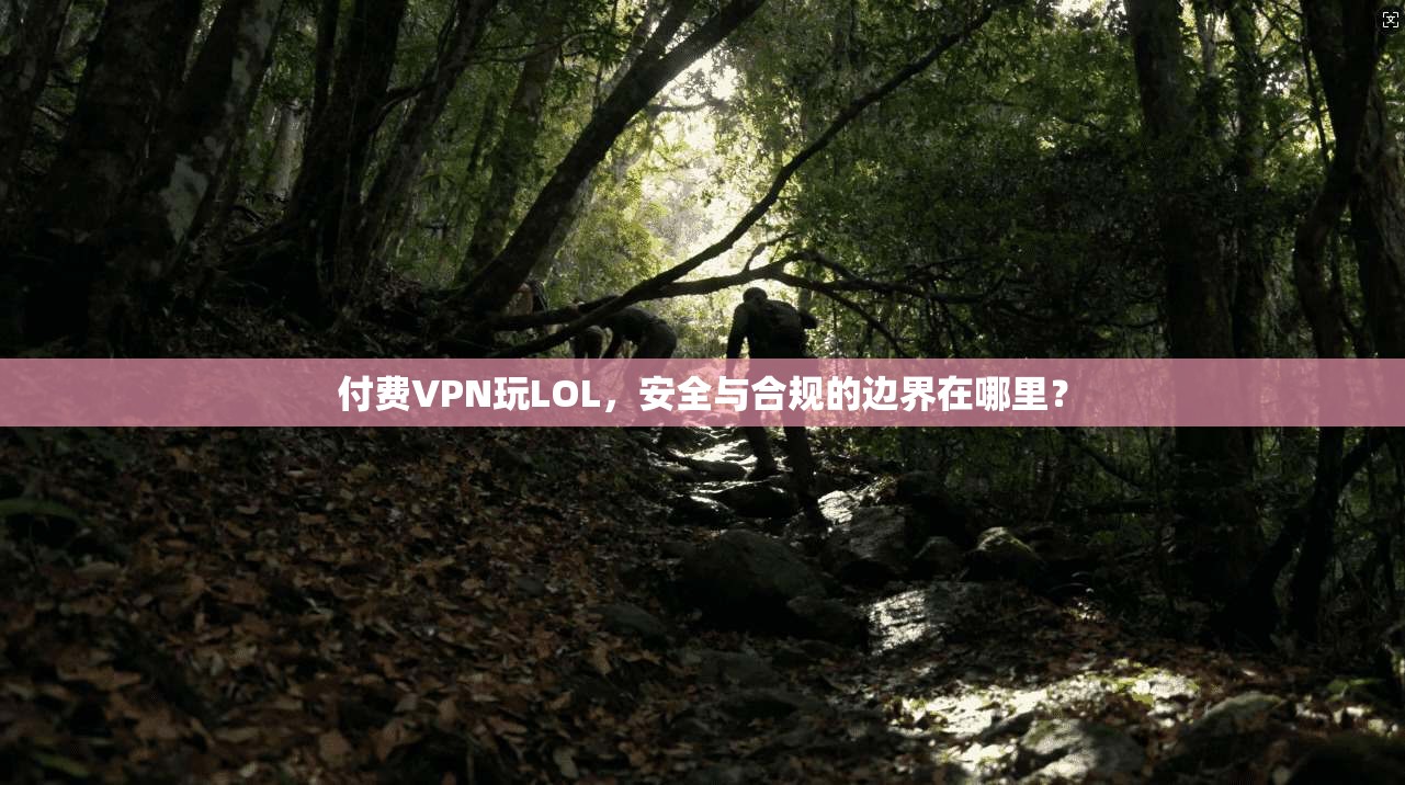 付费VPN玩LOL，安全与合规的边界在哪里？