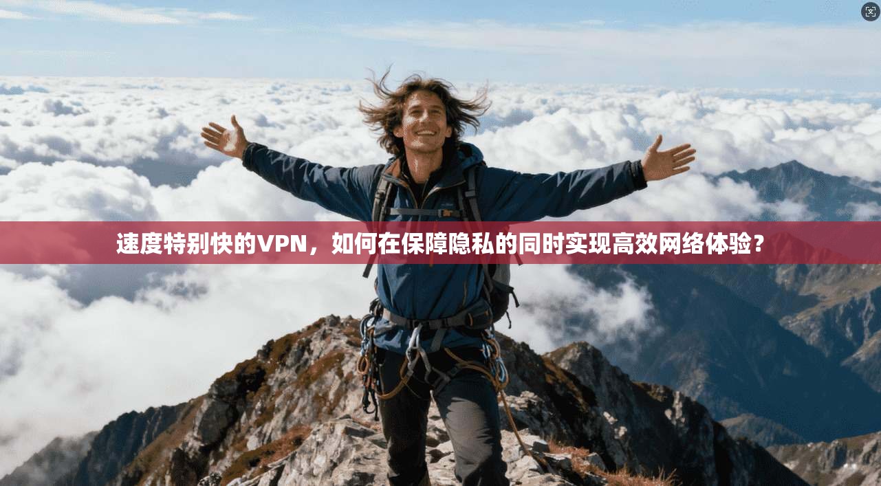速度特别快的VPN，如何在保障隐私的同时实现高效网络体验？