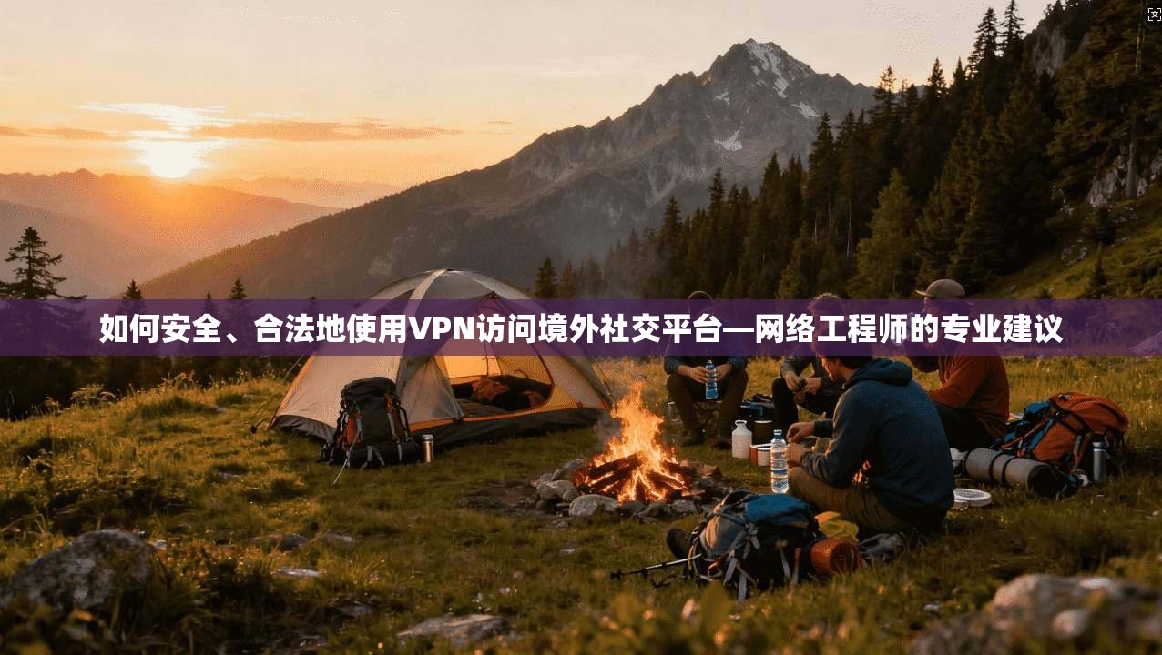 如何安全、合法地使用VPN访问境外社交平台—网络工程师的专业建议