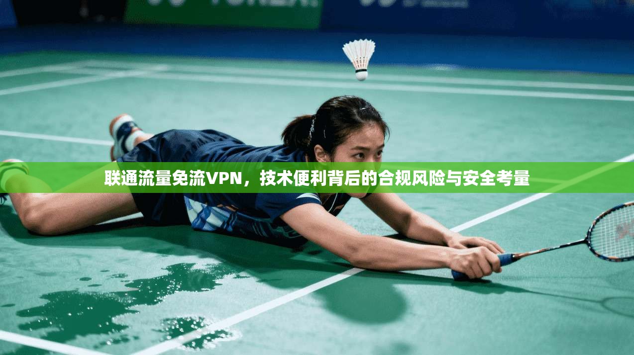 联通流量免流VPN，技术便利背后的合规风险与安全考量