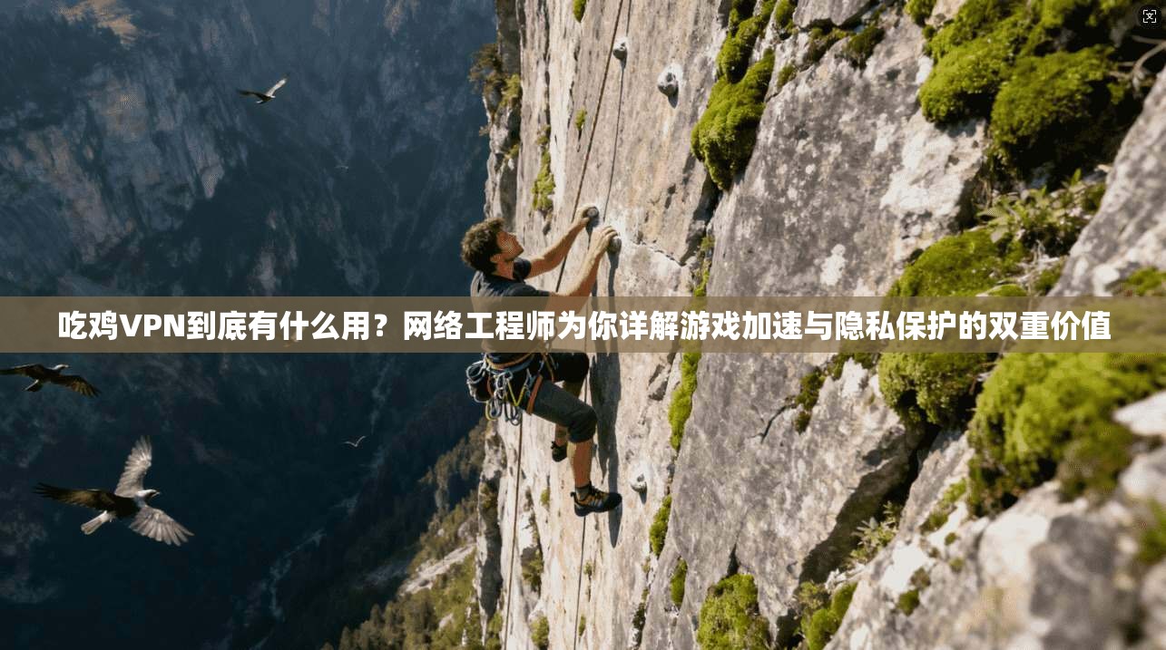 吃鸡VPN到底有什么用？网络工程师为你详解游戏加速与隐私保护的双重价值