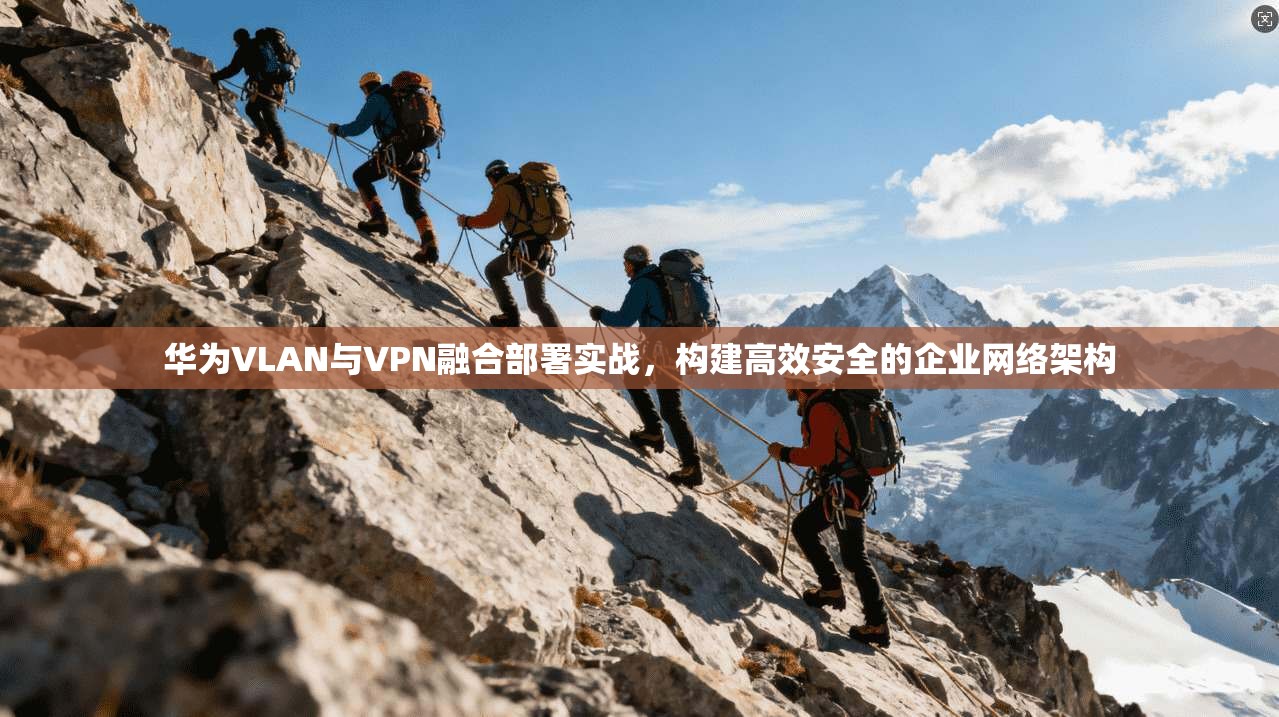 华为VLAN与VPN融合部署实战，构建高效安全的企业网络架构