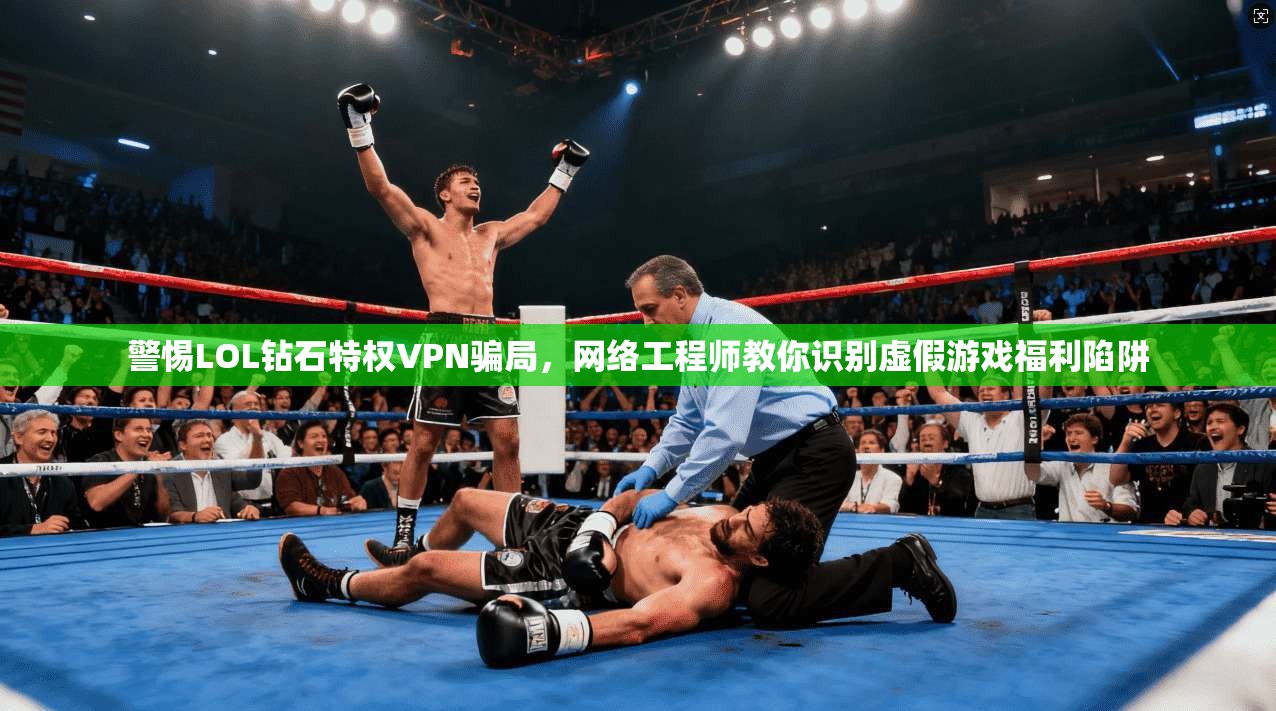 警惕LOL钻石特权VPN骗局，网络工程师教你识别虚假游戏福利陷阱