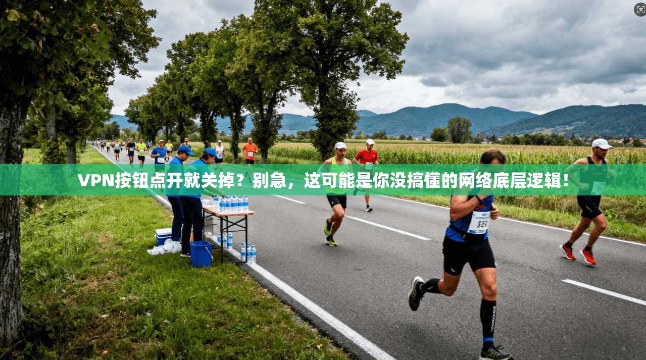 VPN按钮点开就关掉？别急，这可能是你没搞懂的网络底层逻辑！