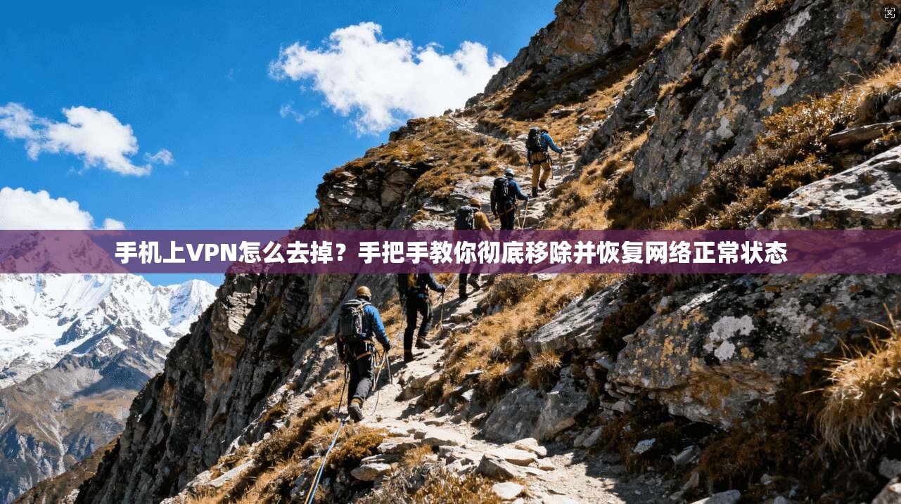 手机上VPN怎么去掉？手把手教你彻底移除并恢复网络正常状态