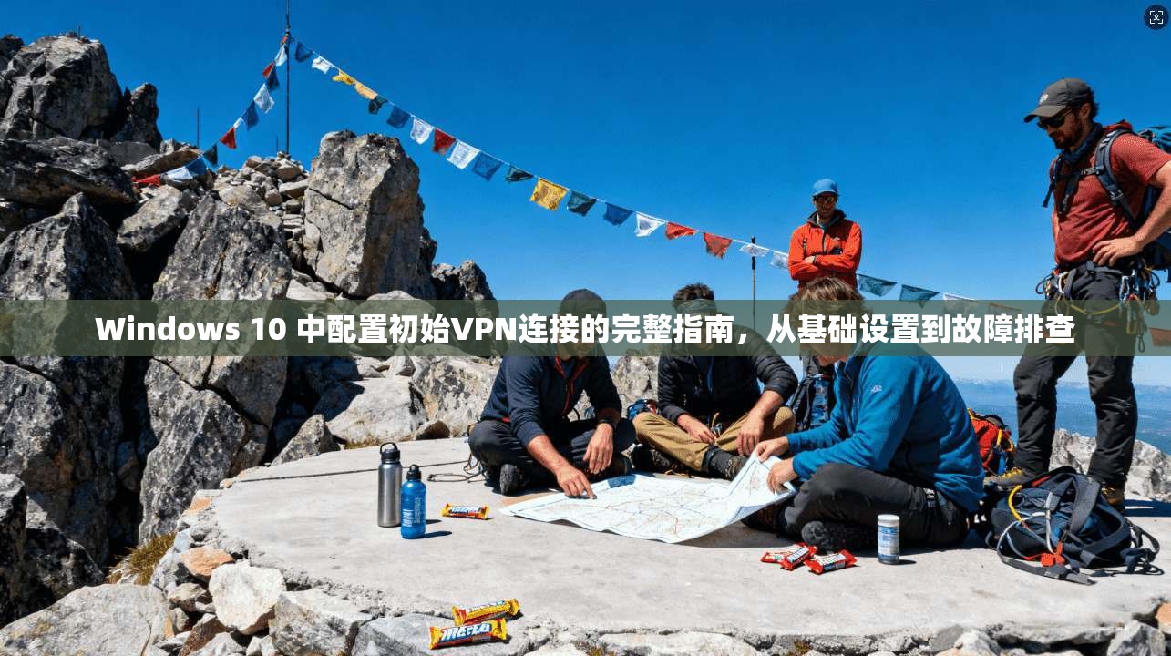 Windows 10 中配置初始VPN连接的完整指南，从基础设置到故障排查