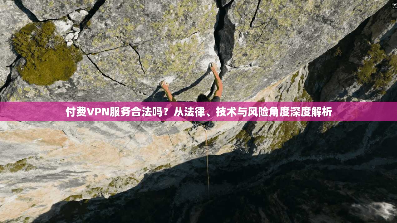 付费VPN服务合法吗?从法律、技术与风险角度深度解析 付费VPN服务合法吗?从法律、技术与风险角度深度解析