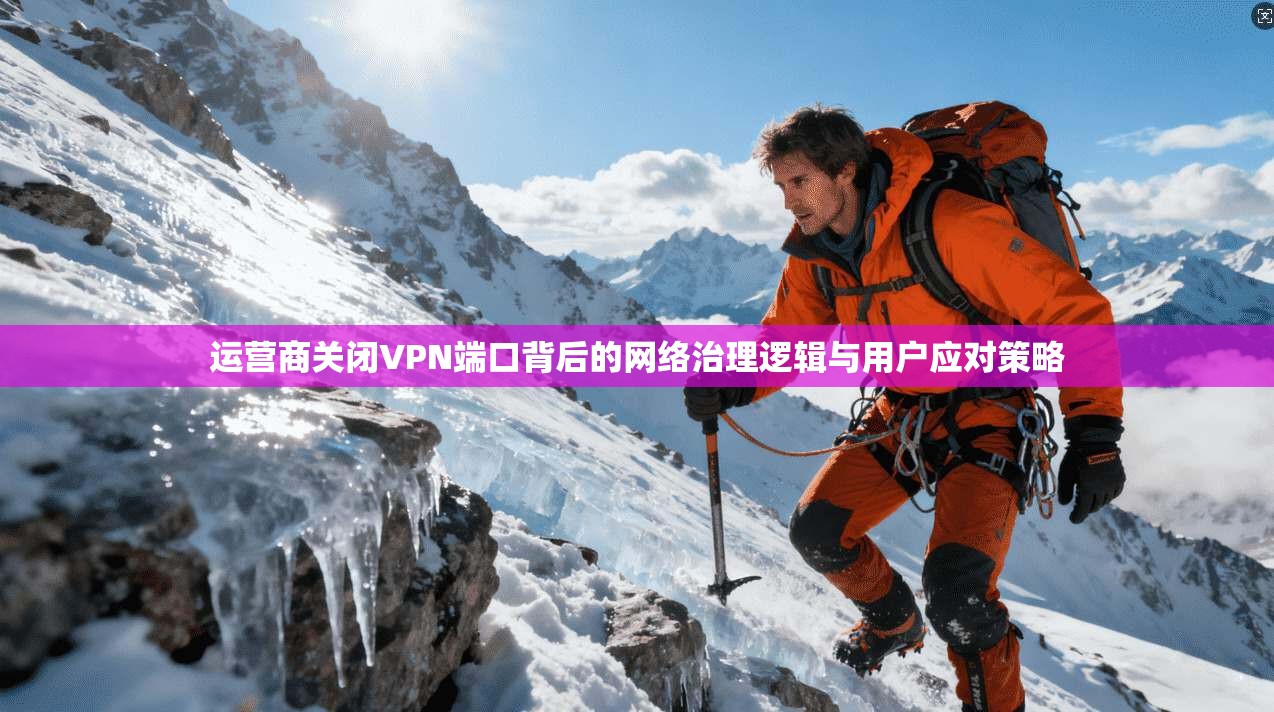 运营商关闭VPN端口背后的网络治理逻辑与用户应对策略
