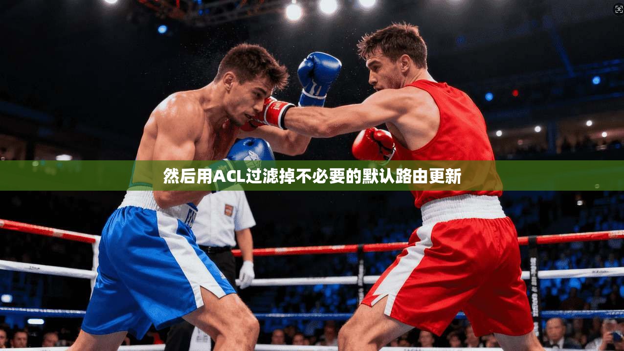 然后用ACL过滤掉不必要的默认路由更新