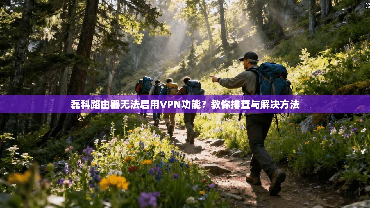 磊科路由器无法启用VPN功能？教你排查与解决方法
