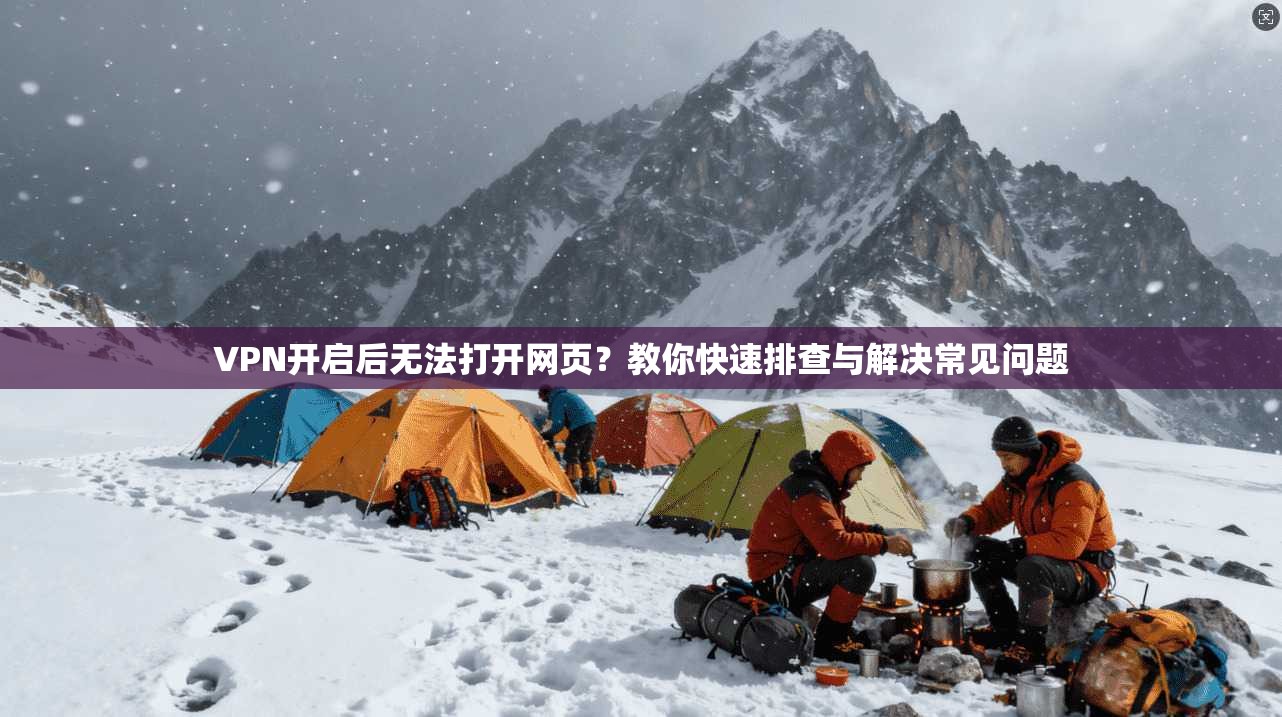 VPN开启后无法打开网页？教你快速排查与解决常见问题