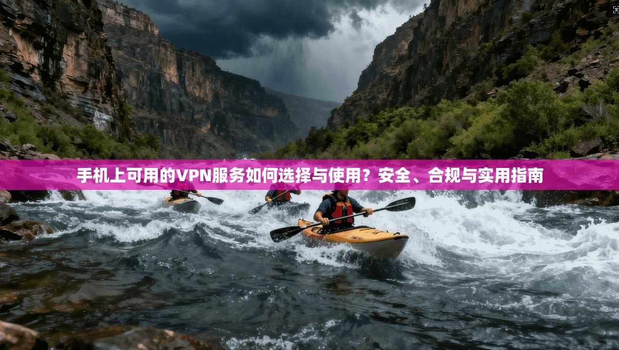 手机上可用的VPN服务如何选择与使用？安全、合规与实用指南